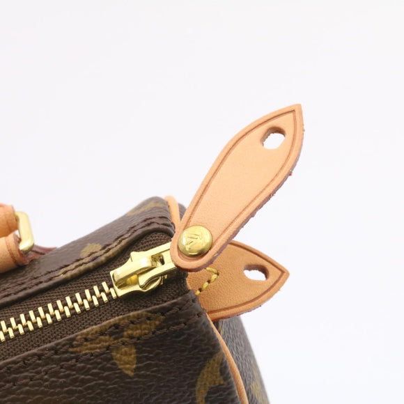 LOUIS VUITTON Monogram Mini Speedy Hand Bag M41534 LV Auth 26741SM