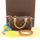LOUIS VUITTON Monogram Mini Speedy Hand Bag M41534 LV Auth 26741SM-12
