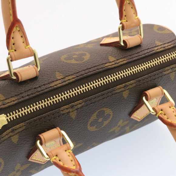 LOUIS VUITTON Monogram Mini Speedy Hand Bag M41534 LV Auth 26741SM