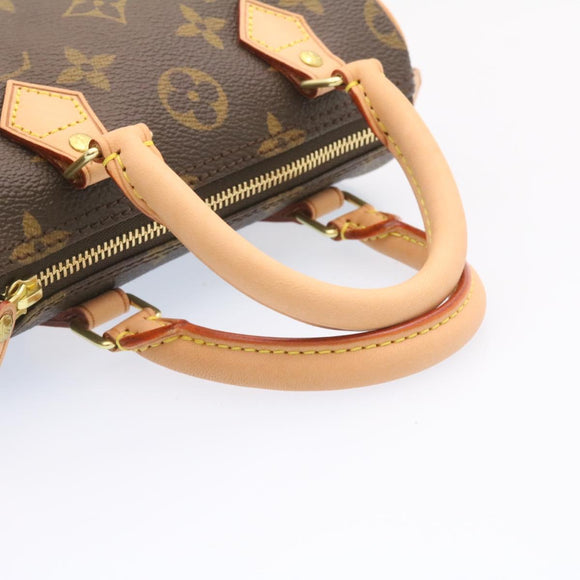 LOUIS VUITTON Monogram Mini Speedy Hand Bag M41534 LV Auth 26741SM