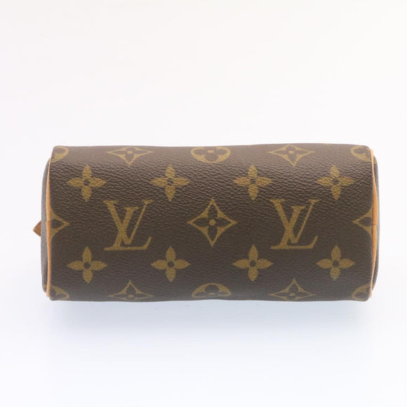 LOUIS VUITTON Monogram Mini Speedy Hand Bag M41534 LV Auth 26741SM