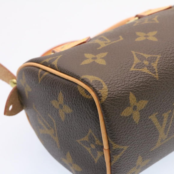 LOUIS VUITTON Monogram Mini Speedy Hand Bag M41534 LV Auth 26741SM