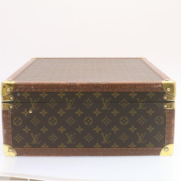 LOUIS VUITTON Monogram Cotteville 55 Trunk M21424 LV Auth 26865M