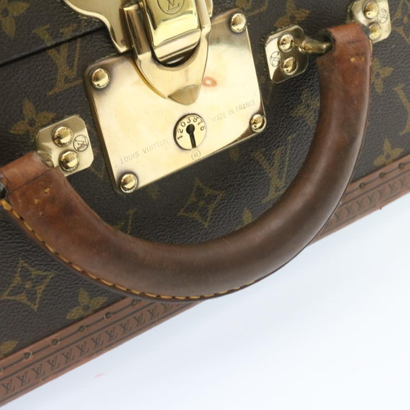 LOUIS VUITTON Monogram Cotteville 55 Trunk M21424 LV Auth 26865AM