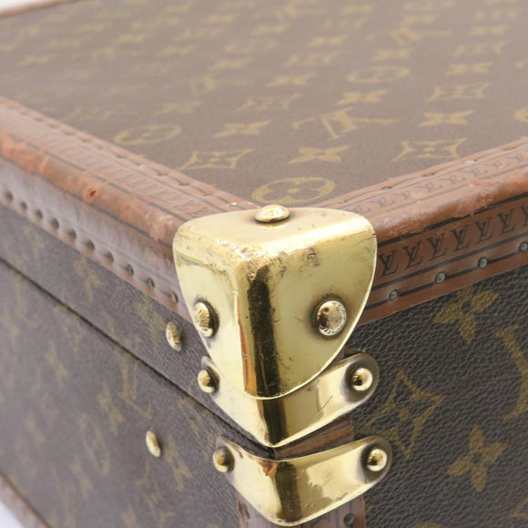 LOUIS VUITTON Monogram Cotteville 55 Trunk M21424 LV Auth 26865AM