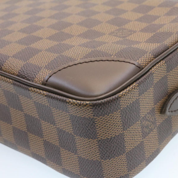 LOUIS VUITTON Damier Ebene Trocadero 27 Shoulder Bag N48085 LV Auth 27264SAV