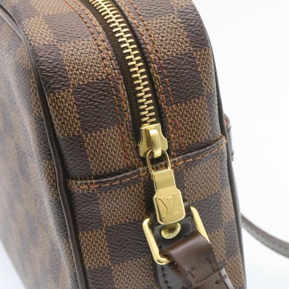 LOUIS VUITTON Damier Ebene Trocadero 27 Shoulder Bag N48085 LV Auth 27264SAV