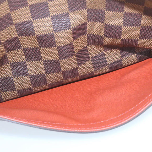 LOUIS VUITTON Damier Ebene Trocadero 27 Shoulder Bag N48085 LV Auth 27264SAV