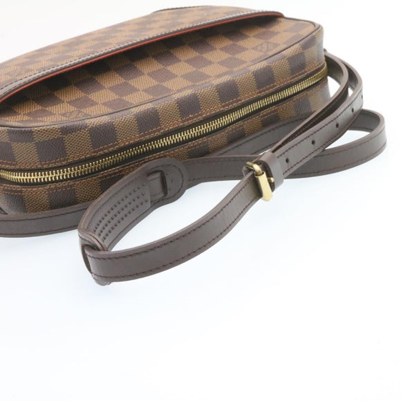 LOUIS VUITTON Damier Ebene Trocadero 27 Shoulder Bag N48085 LV Auth 27264SAV