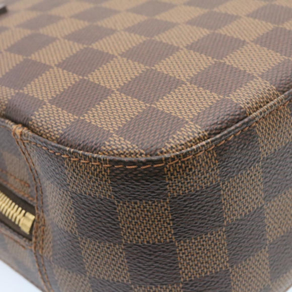 LOUIS VUITTON Damier Ebene Spontini Hand Bag SP Order N48021 LV Auth 27266AV