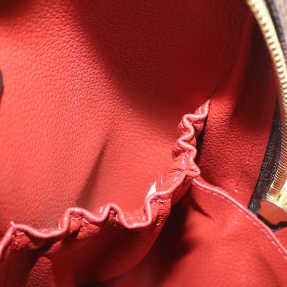 LOUIS VUITTON Damier Ebene Spontini Hand Bag SP Order N48021 LV Auth 27266AV