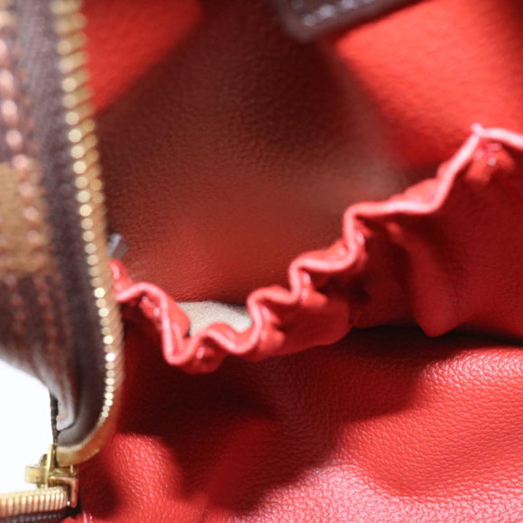 LOUIS VUITTON Damier Ebene Spontini Hand Bag SP Order N48021 LV Auth 27266AV