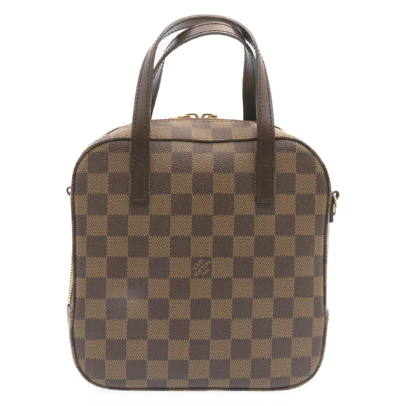 LOUIS VUITTON Damier Ebene Spontini Hand Bag SP Order N48021 LV Auth 27266SAV