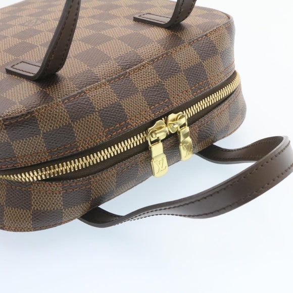 LOUIS VUITTON Damier Ebene Spontini Hand Bag SP Order N48021 LV Auth 27266AV