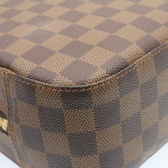 LOUIS VUITTON Damier Ebene Spontini Hand Bag SP Order N48021 LV Auth 27266AV