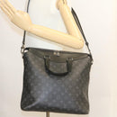 LOUIS VUITTON Monogram Eclipse Explorer 2Way Shoulder Bag M40566 Auth 27480A-23