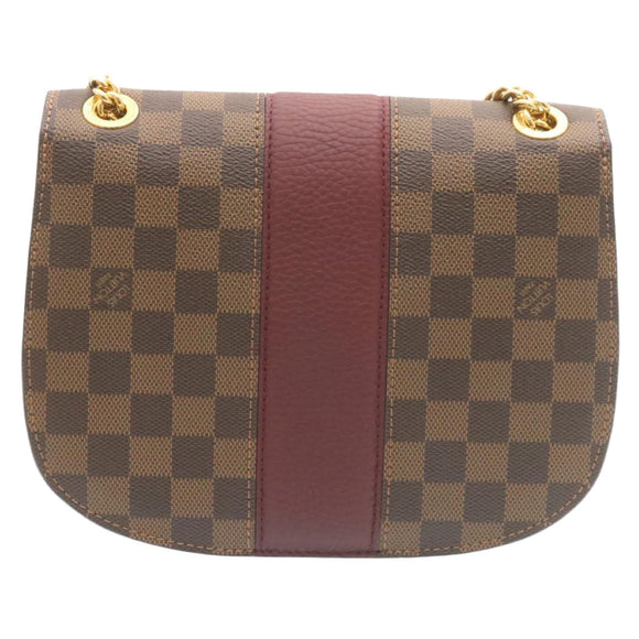 LOUIS VUITTON Damier Ebene Wight Chain Shoulder Bag N64420 LV Auth 27625SAV
