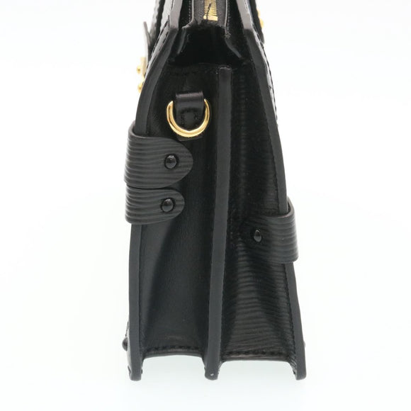 LOUIS VUITTON Epi Trunk Clutch 2Way Shoulder Bag Black M53052 LV Auth 28382SM
