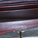 CHANEL Mini Matelasse Chain Flap Shoulder Bag Lamb Skin Black Gold Auth 28471AM-9