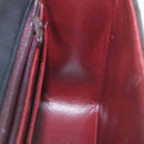 CHANEL Mini Matelasse Chain Flap Shoulder Bag Lamb Skin Black Gold Auth 28471AM-20