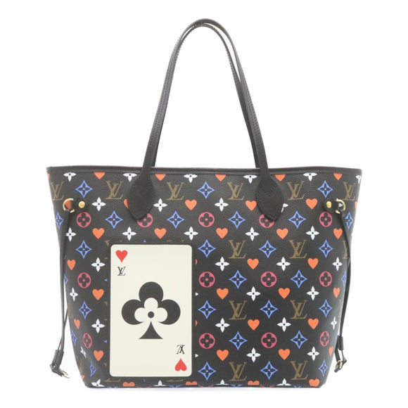 LOUIS VUITTON Game On Collection Neverfull MM Shoulder Bag M57483 LV Auth 28626S