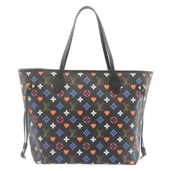 LOUIS VUITTON Game On Collection Neverfull MM Shoulder Bag M57483 LV Auth 28626S