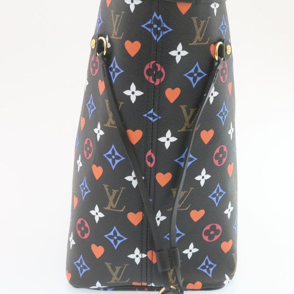 LOUIS VUITTON Game On Collection Neverfull MM Shoulder Bag M57483 LV Auth 28626S