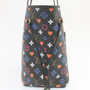 LOUIS VUITTON Game On Collection Neverfull MM Shoulder Bag M57483 LV Auth 28626S-4