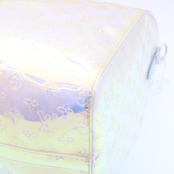 LOUIS VUITTON Monogram Prism Keepall Bandouliere 50 BostonBag M53271 Auth 28628S