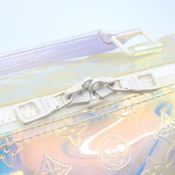 LOUIS VUITTON Monogram Prism Keepall Bandouliere 50 BostonBag M53271 Auth 28628S