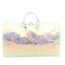 LOUIS VUITTON Monogram Prism Keepall Bandouliere 50 BostonBag M53271 Auth 28628S-13
