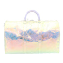 LOUIS VUITTON Monogram Prism Keepall Bandouliere 50 BostonBag M53271 Auth 28628S-2
