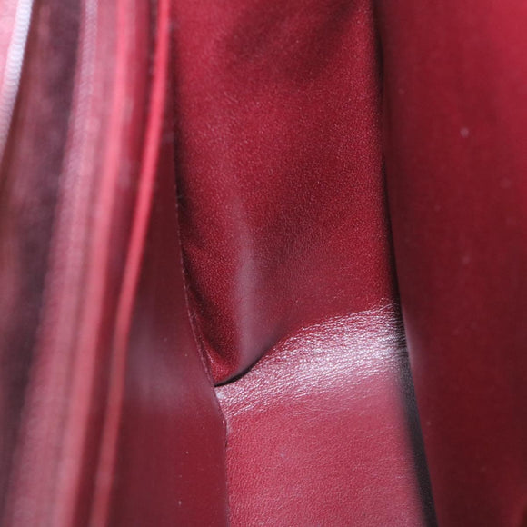 CHANEL Matelasse Chain Flap Shoulder Bag Lamb Skin Black Gold CC Auth 28632SAV