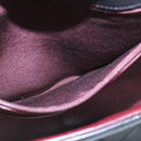 CHANEL Matelasse Chain Flap Shoulder Bag Lamb Skin Black Gold CC Auth 28632SAV-20