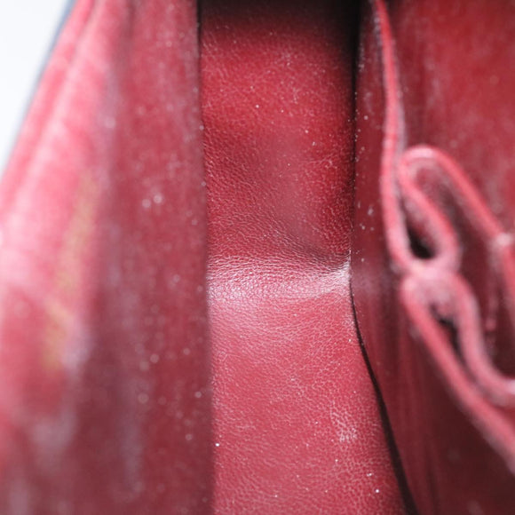 CHANEL Classic Matelasse 23 Chain Flap Shoulder Bag Lamb Skin Black Auth 28634AV