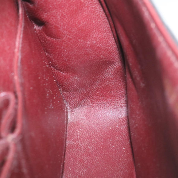 CHANEL Classic Matelasse 23 Chain Flap Shoulder Bag Lamb Skin Black Auth 28634AV