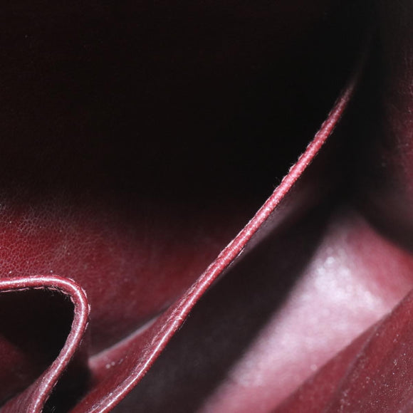 CHANEL Classic Matelasse 23 Chain Flap Shoulder Bag Lamb Skin Black Auth 28634AV