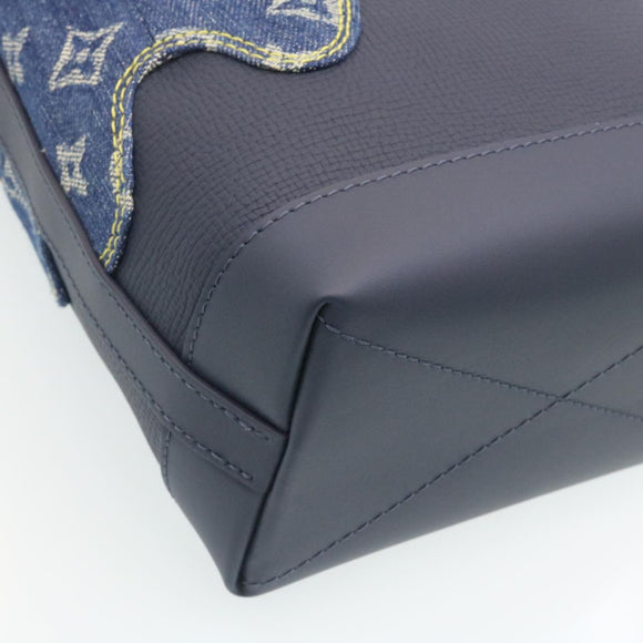 LOUIS VUITTON MonogramDenim drip Japanese cruiser ShoulderBag M45970 Auth 28766SM