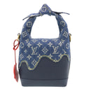 LOUIS VUITTON MonogramDenim drip Japanese cruiser ShoulderBag M45970 Auth 28766SM-2