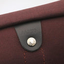 LOUIS VUITTON Monogram Macassar Keepall Bandouliere 55 M56714 Auth 28882S-11