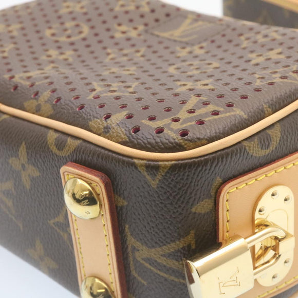 LOUIS VUITTON Monogram Perfo Mini Trocadero Shoulder Bag M95175 LV Auth 28917SAV