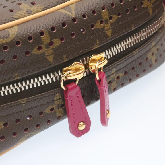 LOUIS VUITTON Monogram Perfo Mini Trocadero Shoulder Bag M95175 LV Auth 28917AV