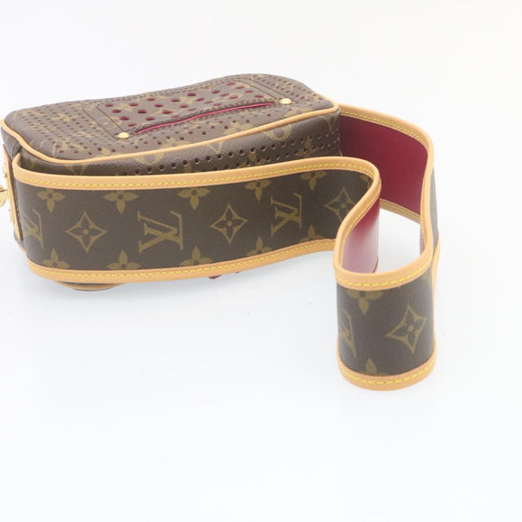 LOUIS VUITTON Monogram Perfo Mini Trocadero Shoulder Bag M95175 LV Auth 28917AV