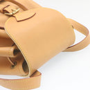 LOUIS VUITTON Nomad leather Montsouris MM Backpack SPO Beige LV Auth 28931SV-6