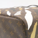 LOUIS VUITTON × LOL Monogram Camouflage Neverfull MM Tote Bag M45201 Auth 29024S-15