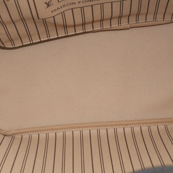 LOUIS VUITTON × LOL Monogram Camouflage Neverfull MM Tote Bag M45201 Auth 29024S