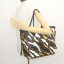 LOUIS VUITTON × LOL Monogram Camouflage Neverfull MM Tote Bag M45201 Auth 29024S-25