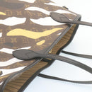 LOUIS VUITTON × LOL Monogram Camouflage Neverfull MM Tote Bag M45201 Auth 29024S-6