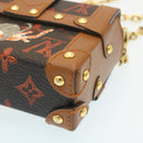 LOUIS VUITTON Monogram Catgram Essential Trunk Pouch M63892 LV Auth 29169SM-15