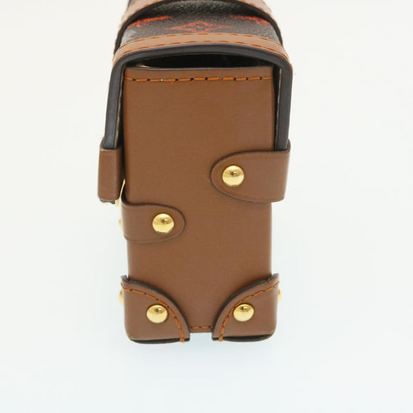 LOUIS VUITTON Monogram Catgram Essential Trunk Pouch M63892 LV Auth 29169SM